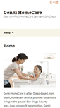 Mobile Screenshot of genkihomecare.org